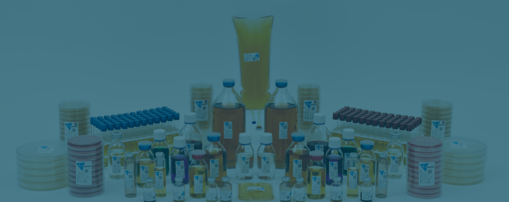 Lab- en wetenschappelijke benodigdheden van biotrading.com — flesjes, bottles en Petri-schalen.