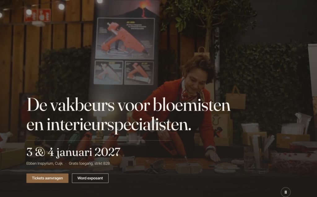Homepage van MAD! Events met de datum, de locatie en de toegangsvoorwaarde direct in beeld.